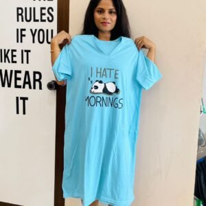 Alternative view of OVERSIZED SHORT FROCK 2543HSF