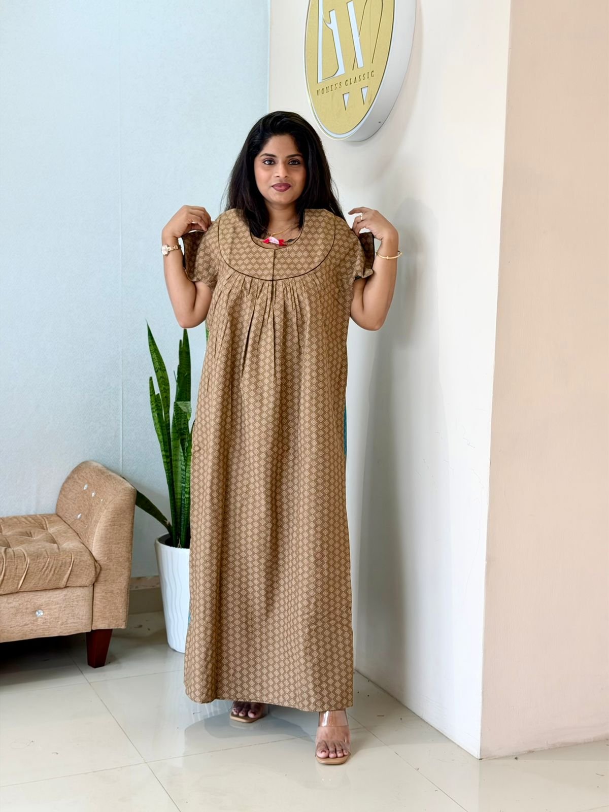 Donald Premium Pleated Nighty 2523N - Image 3