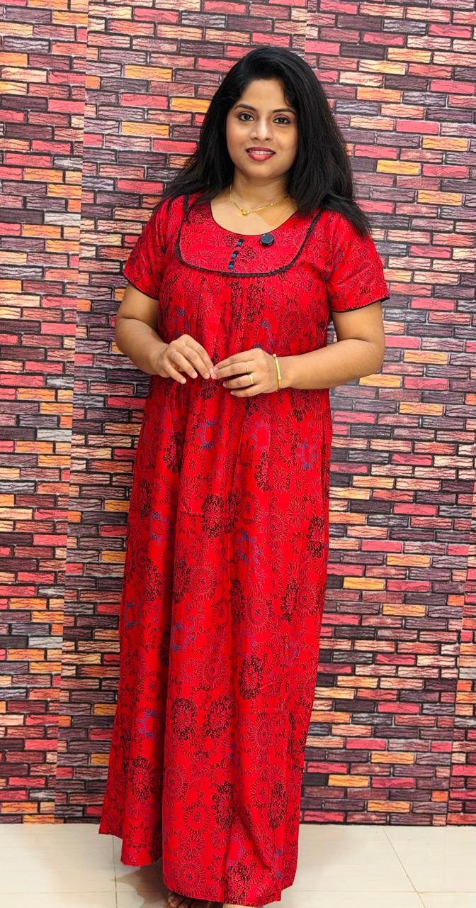 MALAYI PREMIUM PLEATED NIGHTY 2581N