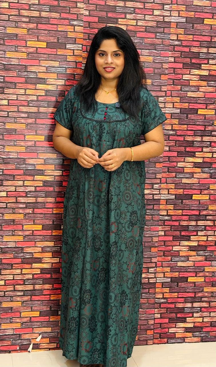 MALAYI PREMIUM PLEATED NIGHTY 2581N - Image 2