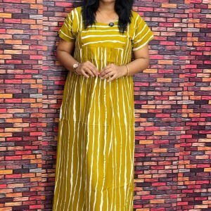 TIGER STRIPE PREMIUM PLEATED NIGHTY 2644N